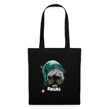 Joyeux Noël Mère beaux cadeaux - Sac en tissu - noir - Devant