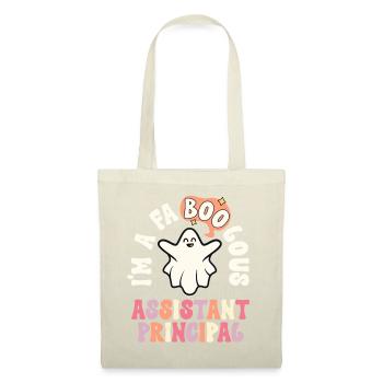 Faboolous Assistant Principal Retro Halloween - Sac en tissu - nature - Devant