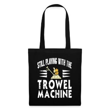 Concrete construction design for construction workers and construction site - Tote Bag - black - Front