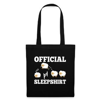 Official sleepshirt Sheep - Tote Bag - black - Front
