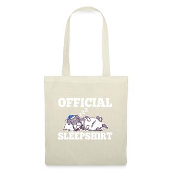 Official sleepshirt Schnauzer - Tote Bag - nature - Front