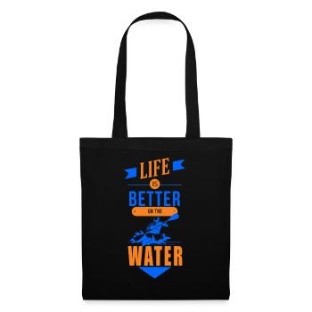 KAYAKS CANOE RAFTING BOAT Kayaking KAYAK - Tote Bag - black - Front