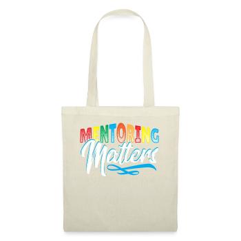 Mentor Mentoring Motivations-Lehrer Stark Bestimmt - Stoffbeutel - Natur - Vorne