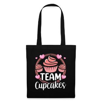 Team Cupcakes Lovers Cupcake Food Sweet - Tote Bag - black - Front