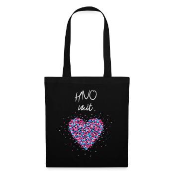 ENT with heart Specialist in specialist practice - Tote Bag - black - Front