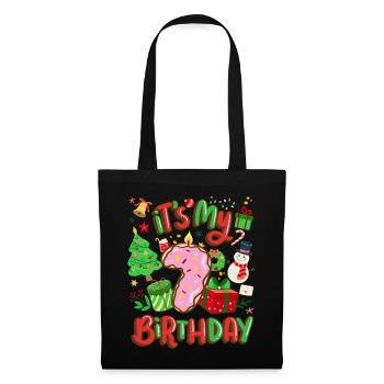 It's my 7 birthday snowman Christmas - Tote Bag - black - Front