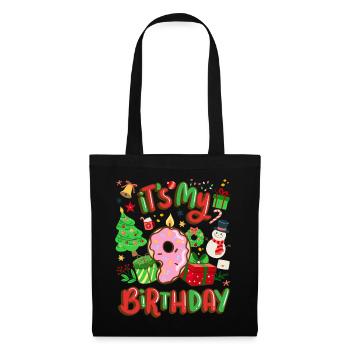 It's my 9 birthday snowman Christmas - Tote Bag - black - Front