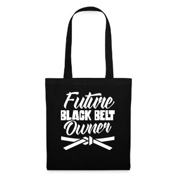 Future Black Belt Holder Black Belt - Tote Bag - black - Front