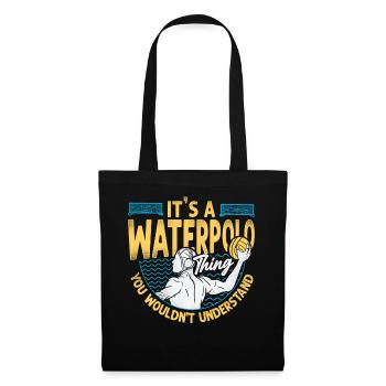 Water Polo Vintage It's A Water - Tote Bag - black - Front