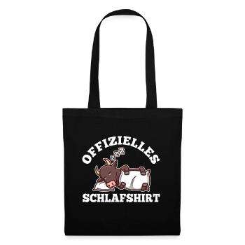 Official Sleep Shirt Taurus - Tote Bag - black - Front