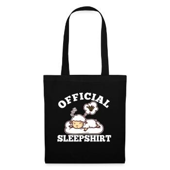 Official sleepshirt Sheep - Tote Bag - black - Front