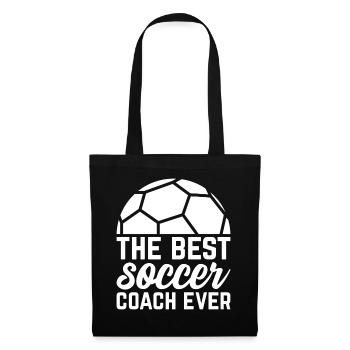 The Best Soccer Coach Ever - Soccer Trainer - Tote Bag - black - Front