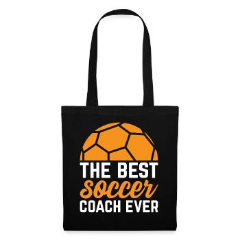 Le meilleur entraîneur de football de tous les temps - Soccer Referee Soccer - Sac en tissu - noir - Devant