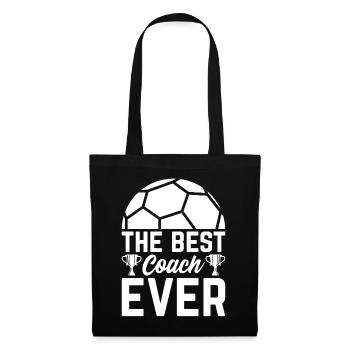 The Best Soccer Coach Ever - Soccer Trainer Soccer - Tote Bag - black - Front