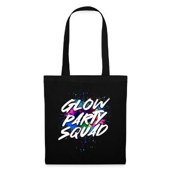 Glow Party Squad - Tote Bag - black - Front