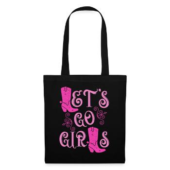Laisse aller les filles Jga Femmes - Sac en tissu - noir - Devant