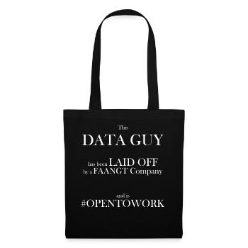 Tech Company Lay off got Laid Off - Stoffbeutel - Schwarz - Vorne