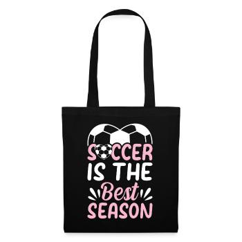 Soccer Ball Soccer Player - Soccer Is The Best Sea - Tote Bag - black - Front
