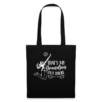 This is my grandson out there playing volleyball - Tote Bag - black - Front