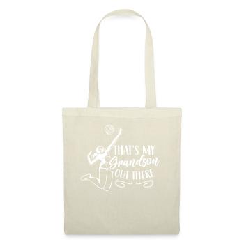This is my grandson out there playing volleyball - Tote Bag - nature - Front