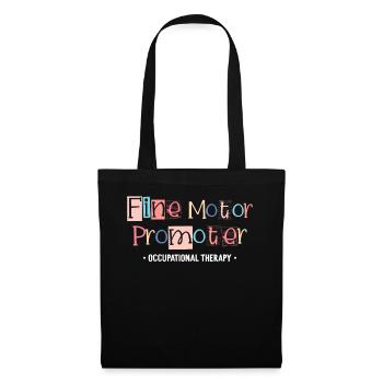 Promoteur de motricité fine ergothérapie ergothérapie - Sac en tissu - noir - Devant