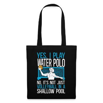 Water Polo Yes, I Play Water Polo - Tote Bag - black - Front
