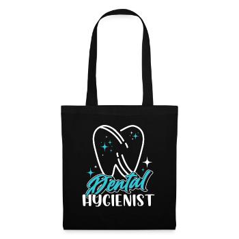 Hygiéniste dentaire Équipe de dentistes en hygiène dentaire - Sac en tissu - noir - Devant