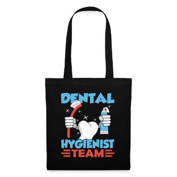 Dental hygienist team dental hygiene dentist - Tote Bag - black - Front