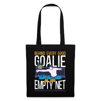 Water Polo Goalie Behind Every - Tote Bag - black - Front