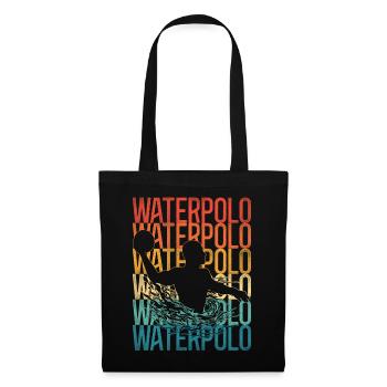 Water Polo Retro Vintage Water - Tote Bag - black - Front
