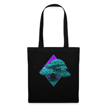 Bonsai Tree - Tote Bag - black - Front