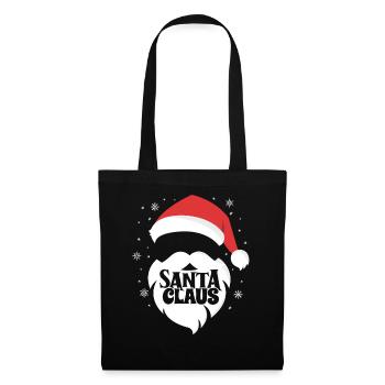 Joyeux Père Noël Costume Joyeux Noël - Sac en tissu - noir - Devant