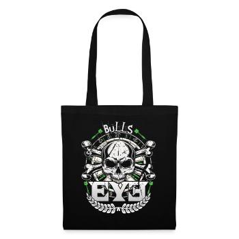 Retro Dart Motifs & Vintage Dartboard 180 Dart - Tote Bag - black - Front