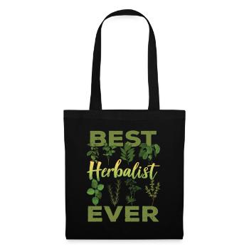 Meilleur spécialiste des herbes Jamais Herbes - Sac en tissu - noir - Devant