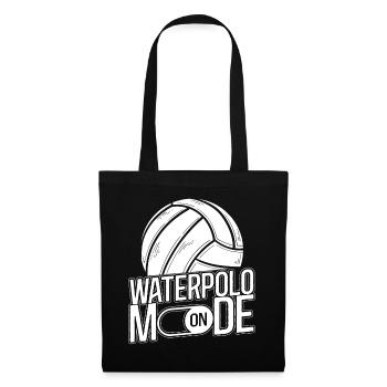 Water Polo Water Polo Mode On - Tote Bag - black - Front