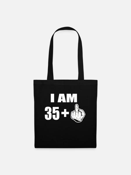 36th birthday - Tote Bag - black