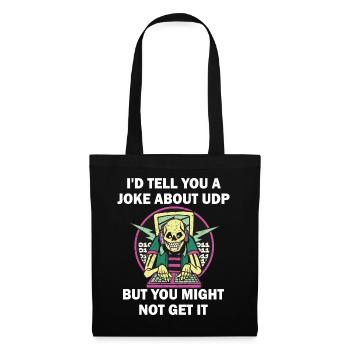 Cybersécurité - Informaticien de sécurité informatique - Sac en tissu - noir - Devant