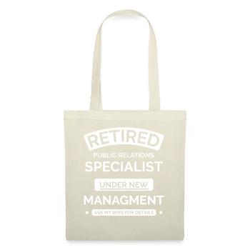 Retired Public Relations Specialist - Tote Bag - nature - Front