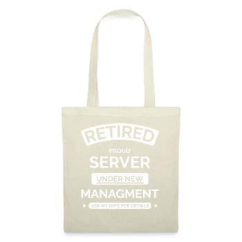 Retired waiter - Tote Bag - nature - Front