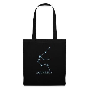 Star constellation Zodiac sign Aquarius - Tote Bag - black - Front