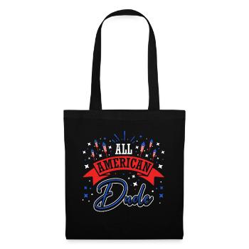 All American Dude July 4 Fireworks - Tote Bag - black - Front