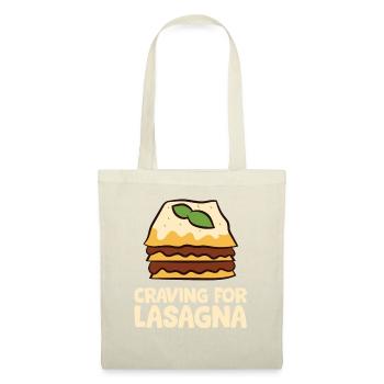 Lasagne - Craving for Lasagna - Sac en tissu - nature - Devant