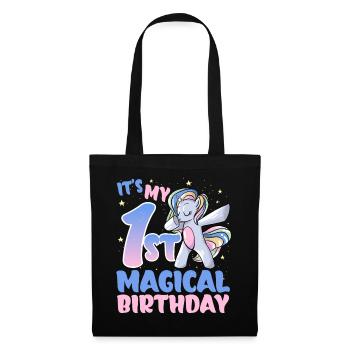 It's my 1st magical birthday - Tote Bag - black - Front