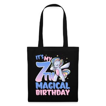It's my 7th magical birthday - Tote Bag - black - Front