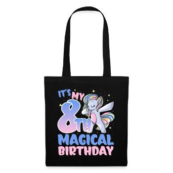 It's my 8th magical birthday - Tote Bag - black - Front