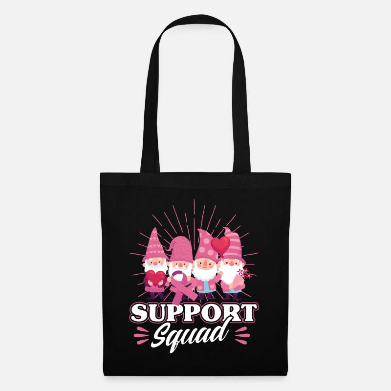 Gnome Support Suqad - Stoffbeutel - Schwarz