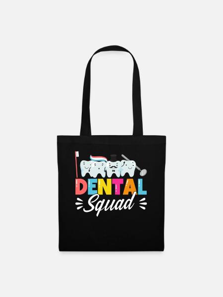 Dental Squad - Stoffbeutel - Schwarz