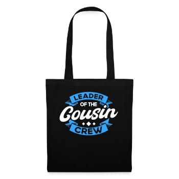 Leader Of The Cousin Crew - Tote Bag - black - Front