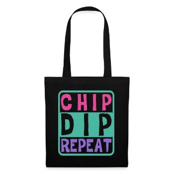 Chip Dip Repeat 7 - Sac en tissu - noir - Devant