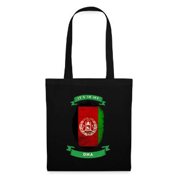 Dna Flag Afghanistan c’est dans mon ADN - Sac en tissu - noir - Devant